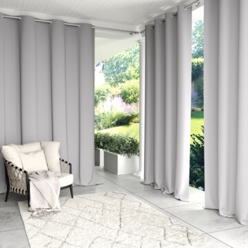Outdoor curtain made of marquise fabric Dickson 8396, 175w*220h cm