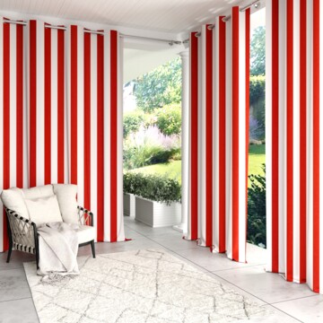 Outdoor curtain made of marquise fabric Dickson 8557, 175w*220h cm
